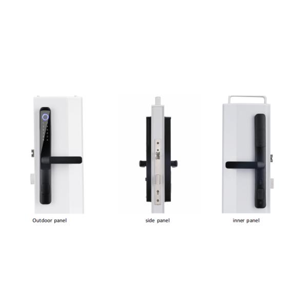 Smart Wifi Biometric Smart Lock Tuya Smart Home App Remote Control Anywhere 3D Face Smart Fingerprint Locks E-H105