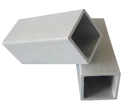 FRP Square Tube GRP Pultruded Glassfiber Tube Rectangular Fiberglass Долговечность