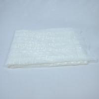 Largura branca de Mesh Embroidery Wedding Dress Fabric 125cm do tule