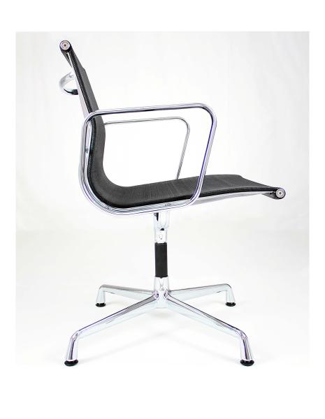 Armrest Aluminum Office Chair Middle Back Eco Friendly Adjustable Height 82-90 CM