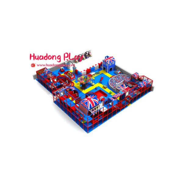 Naughty Indoor Playground Equipment , Large Size Indoor Playroom Equipment Castle