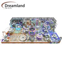 Indoor Play Equipment Naughty Castle Superhero Training Camp Christmas Sled Battle Kids Playground Set