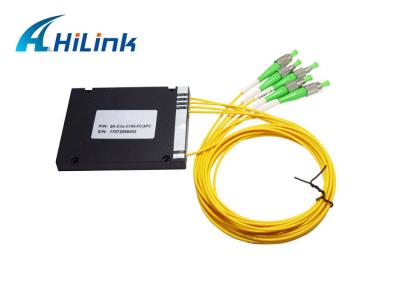 O circulador ótico 5 do módulo do transceptor da caixa 1310/1550nm do ABS move o conector de FC/SC/LC-APC/PC