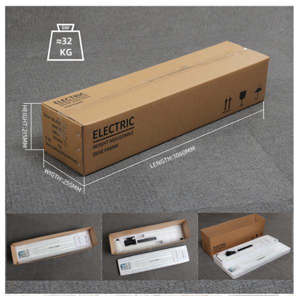 10% Высота рабочего цикла Регулируемая стоячая рабочая станция для домашнего офиса из нержавеющей стали