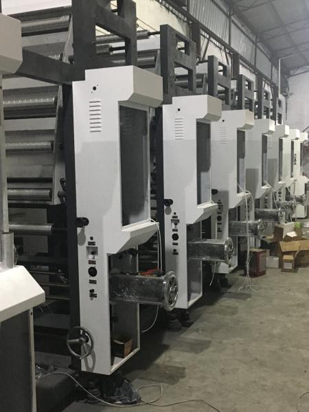 Color Register System Flexo Gravure Printing Machine For Continuous Multi Color Printing