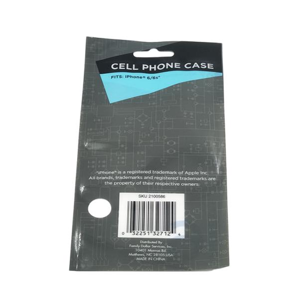 Custom Printing Plastic Heat Seal Cell Phone Case Packaging Bag