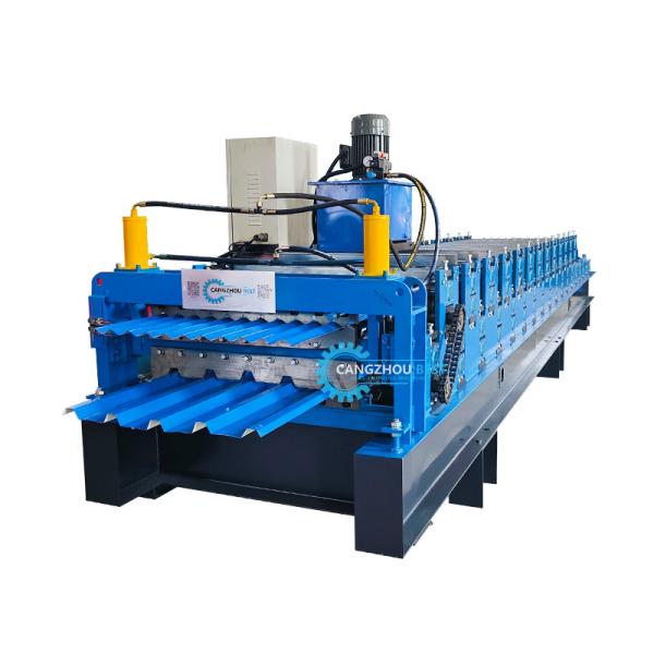 IBR 686 波紋型 762 鋼プロファイル 屋根のシートロールを形作る機械
