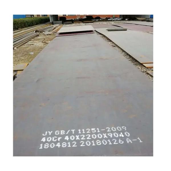 PE Coated Carbon Steel Plate Black Painted Galvanized Alloy 4140 Steel Plate 12m