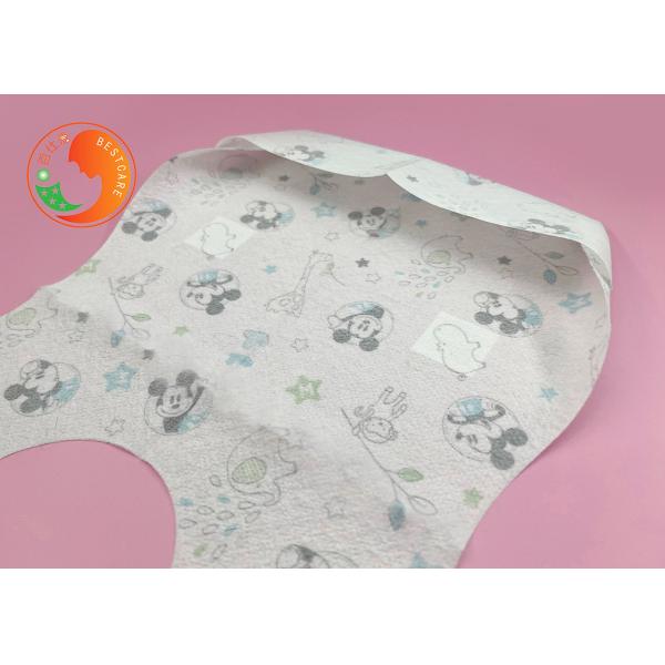 Comfortable Disposable Baby Bibs Hygienic Fluoresce Free Baby Bibs