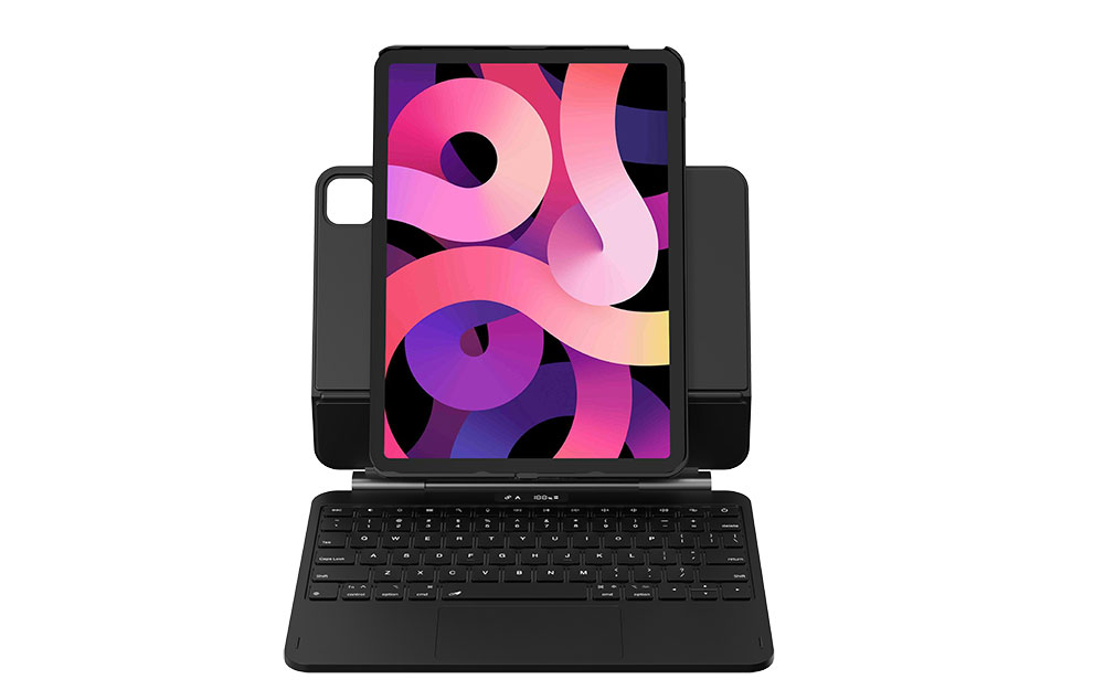 Laudtec OEM USB-C Detachable Ultra Thin RGB Backlit Magic Keyboard Cases for iPad 2Nd Gen Magic Keyboards Wireless PBK351