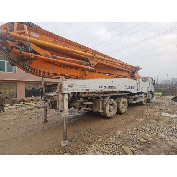 Second Hand Pump Machinery Structure Cylinder Type for Zoomlion 52m Concrete Boom Pump