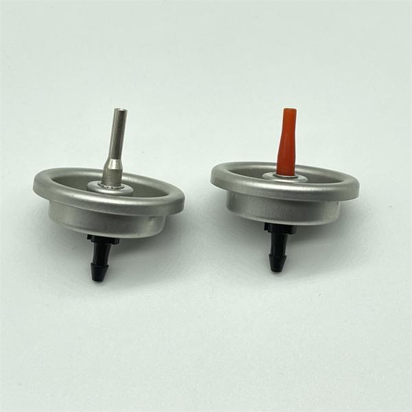 Válvula de recarga para encendedor de butano de 1 pulgada con vástago de metal