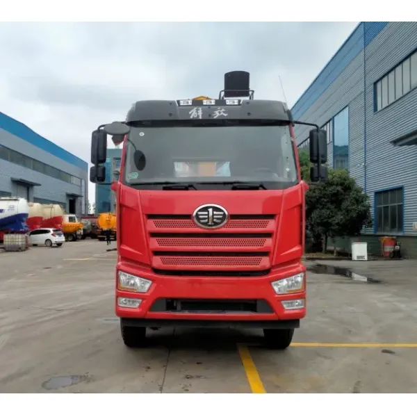FAW 10 Tons Heavy-Duty Tow Truck with Crane