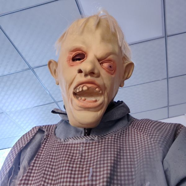 Realistic Scary Features Latex Material Creepy Masks One Size Fit Most for Halloween and Haunted Houses