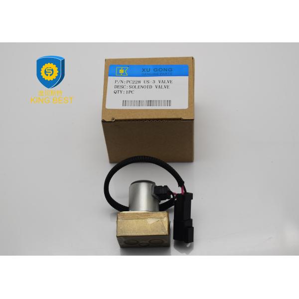 702-21-57400 Komatsu Excavator Parts Pilot Valve For PC200-7 PC220-7 PC200-8 Hydraulic Solenoid Valve