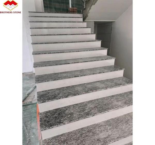 Cut-To-Size Black Granite Slab for Stairs and Buildings in Modern Chinese Design