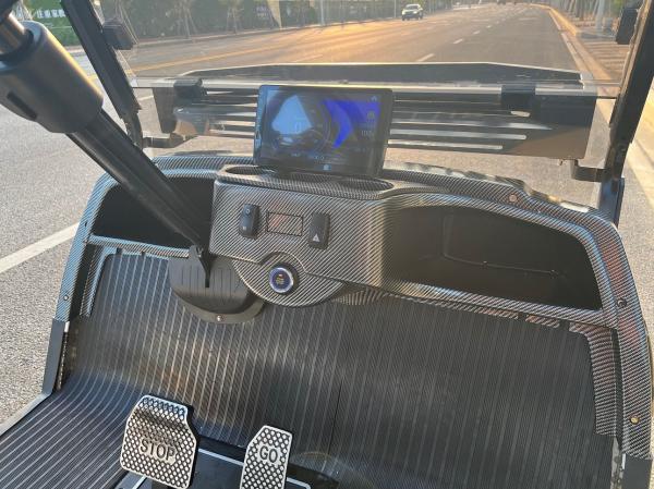 Parte alta customizável da cor do carrinho de golfe 30mph elétrico da velocidade máxima atualizável