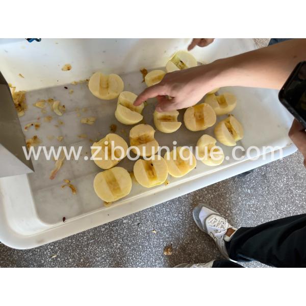 Промышленная автоматическая машина для очистки и очистки яблок от персимона для пищевой промышленности