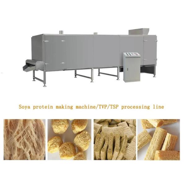 Automatic Soya Extruder Machine / Protein food production line