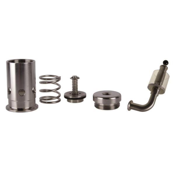 100% Sanitary SS Pressure Relief Valve Semi Bright Surface In Beer / Beverage