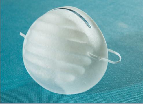 Breathable Disposable Dust Mask / Disposable Pollution Mask Antibacterial