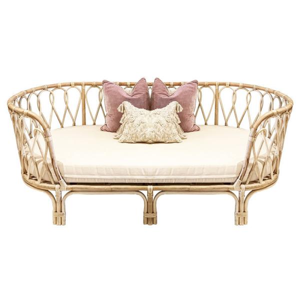 Outdoor Patio Furniture Leisure Four Sets Table And Chair With Rattan Frame Material