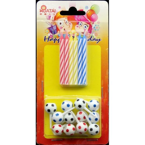 Paraffin Spiral Christmas Candles