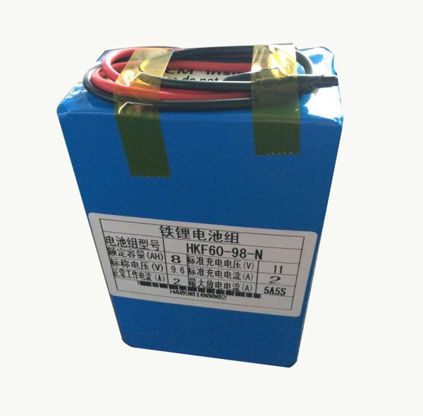 8000mah 9.6V Lithium Ion Battery For Farm Insecticidal Lamps