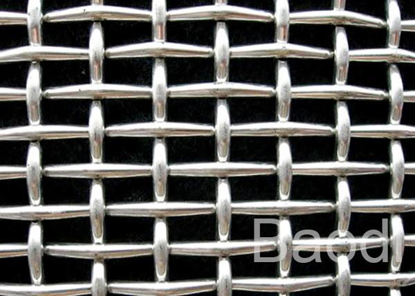 Mild Steel Crimped Wire Mesh Electro Galvanized Woven Cloth As Filter For Sieving