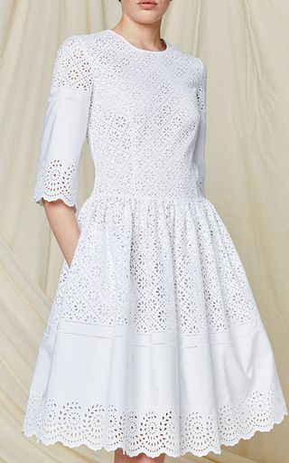 хлопок 125cm вышил ткани шнурка, просвечивающей хлопко-бумажной ткани печати шнурка