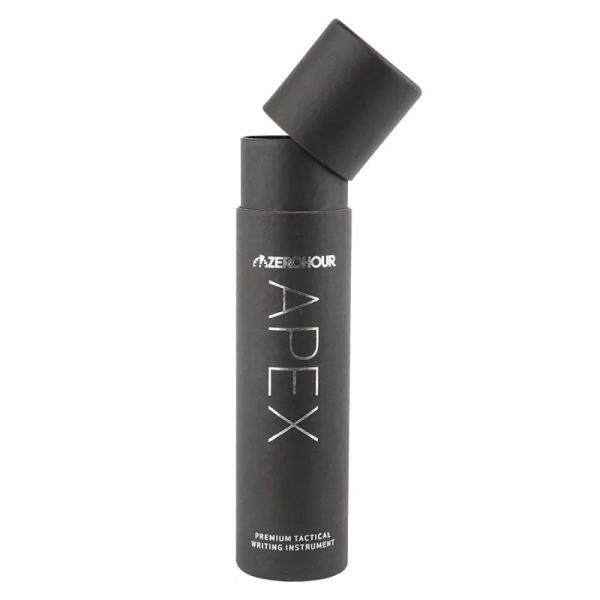 Black Kraft Paper Tube Packaging Recyclable Cardboard Cosmetic Food Container