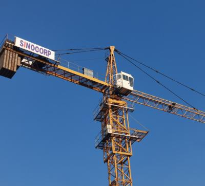 6T 4t Hammerhead Tower Crane Construção 40m-48m