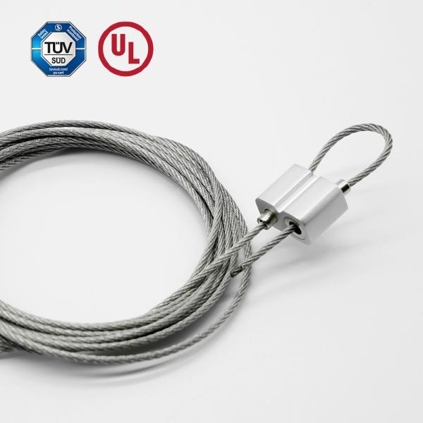 Регулируемая зажиматель кабеля с петлей Зажиматель кабеля с проволокой для освещения