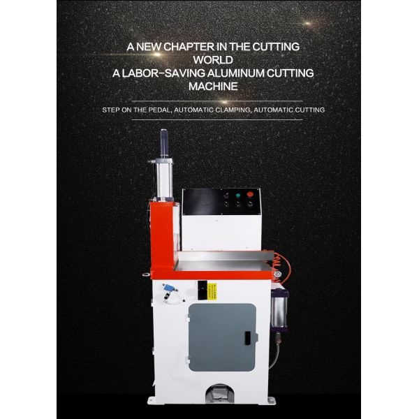 Cedar XS-505AL Automatic Pneumatic Aluminium Cutting Machine Saw High Precision Circular Saw Manual Blade Tension Core Motor