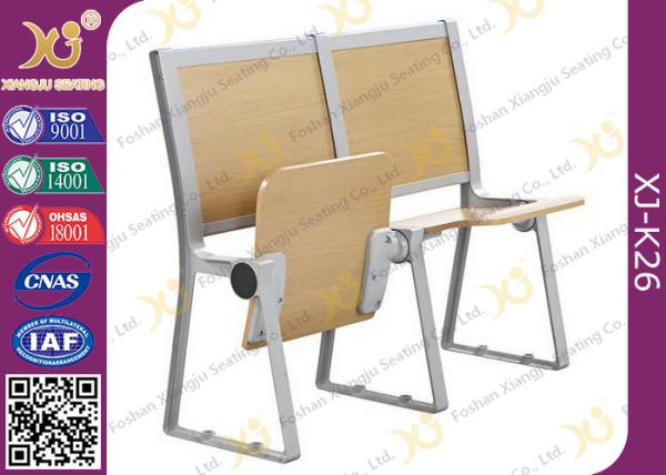 Lecture Hall Seats Attached School Desks And Chair Wooden Folding Furniture
