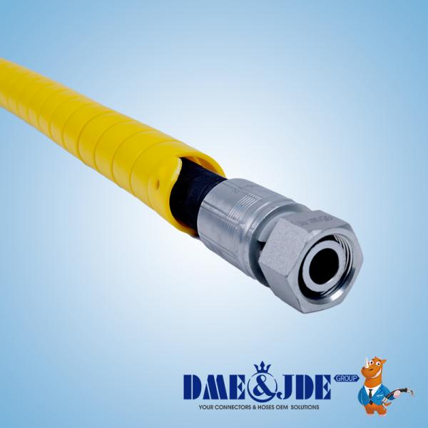 Cambered Surface Plastic Spiral Wrap Protector Safe Protector Flame Retardant
