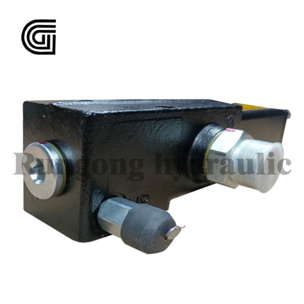 120 L/Min Dump Truck Lift Valve Pneumatic Control Safe Overflow