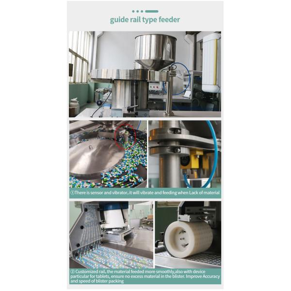 AL PL Blister Packing Machine Automatic Pill Tablet DPP