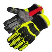 Hysafety cortó los guantes resistentes del trabajo para el material de la tecnología de Cala del rescate
