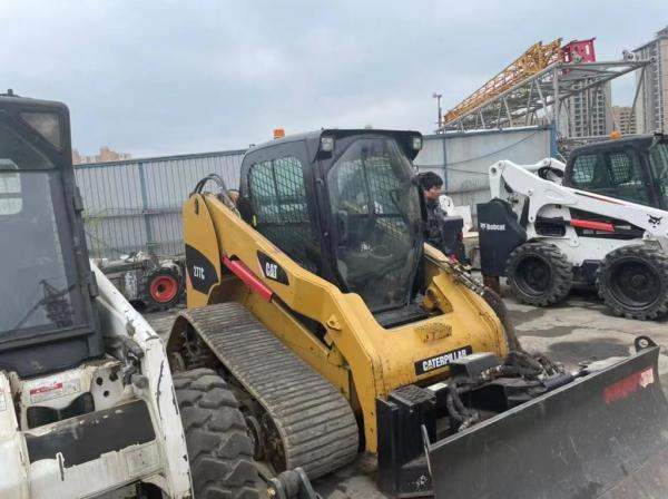 Cat 277C Used Skid Steer Loader Mini For Heavy Lifting And Material Handling