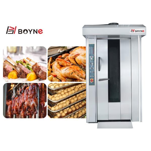 Подносы печи 16 нержавеющей стали роторные электрические для хлеба печь большие выход и эффективность