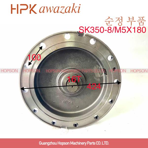 Сразил мотор M5X180 качания экскаватора привода для экскаватора Crawler SK350-8