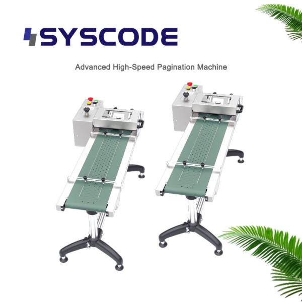 High Speed Automatic Paper Feeder Reverse Wheel Paging Machine For Tag And Bag Handling