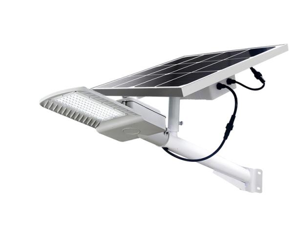Réverbère solaire|Perles de lampe de double-jambe de haut-éclat de LED Bridgelux|Batterie au lithium de haute puissance superbe|Remplissage futé