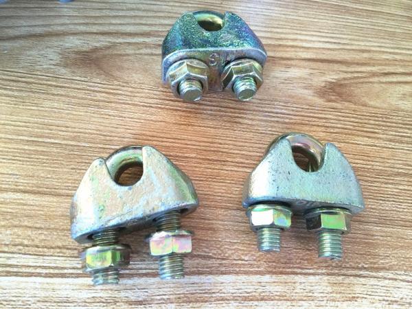 DIN 1142 Standard Wire Rope Clamp / Wire Rope Clip Fit Wire And Cable