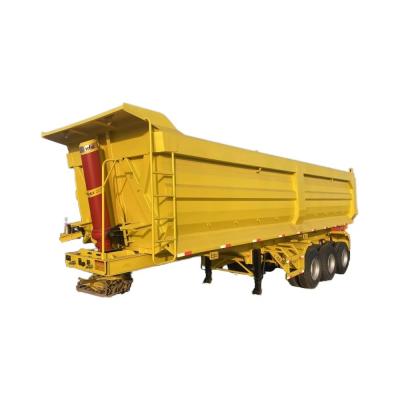 Africa Heavy-Duty Dump Truck Semi-Trailer: conçu pour le transport et le déchargement efficaces de matières en vrac et de déchets