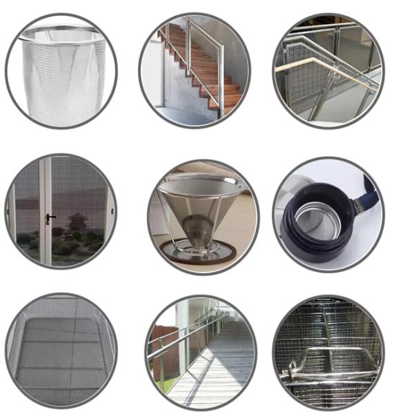 Hexagonal Hole Stainless Steel Woven Wire Mesh Often Use In Many Industrial