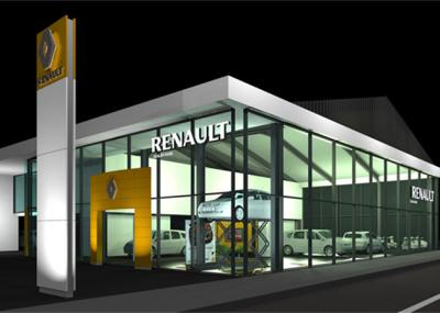 Fast Construction Car Showroom Building 4s Car Shop 8.0 Grade Earthquake Resistant