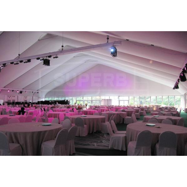 Waterproof PVC Aluminium Frame Tents 20mx30m For Storage Warehouse