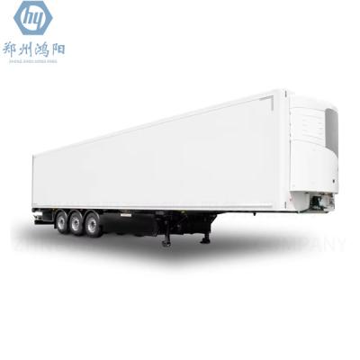 53ft Refrigerated Box Brand New Reefer 3 Axle Semi Trailer 84m³